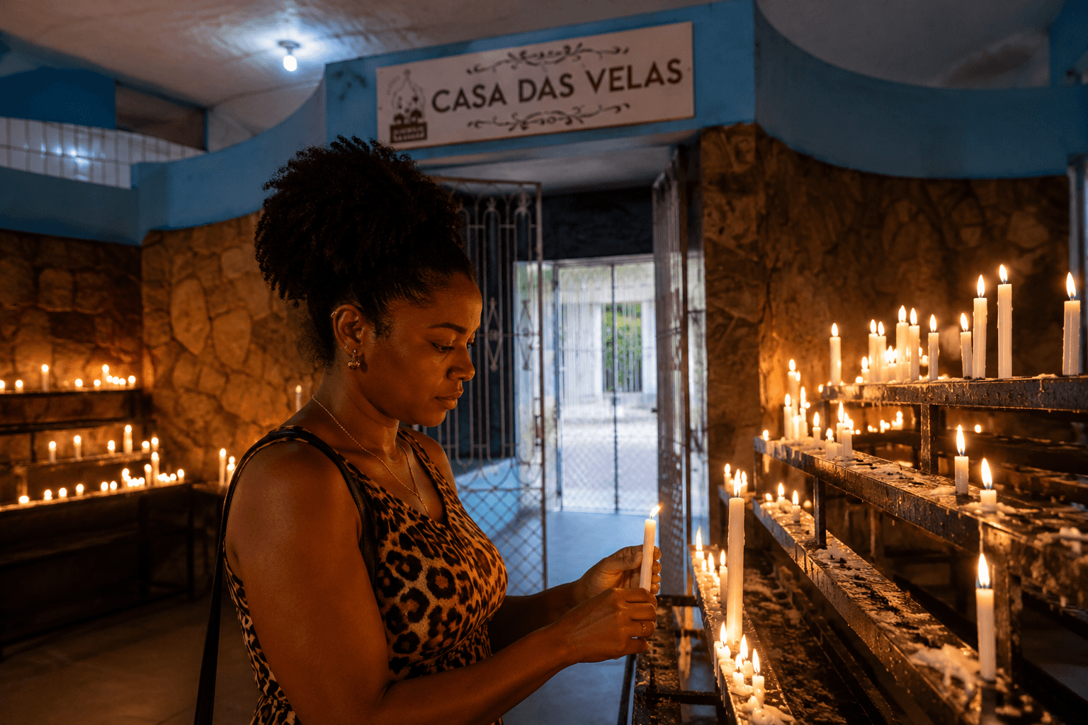 Casa das Velas no Santuário de São José de Ribamar